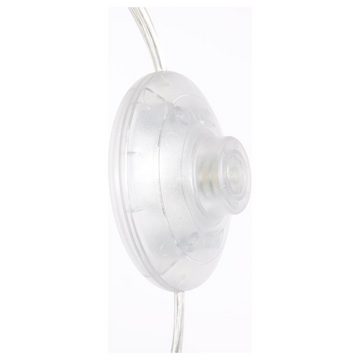 click-licht Stehlampe Stehleuchte Gramineus in Silber und Weiß E27, keine Angabe, Leuchtmittel enthalten: Nein, warmweiss, Stehlampe, Standlampe