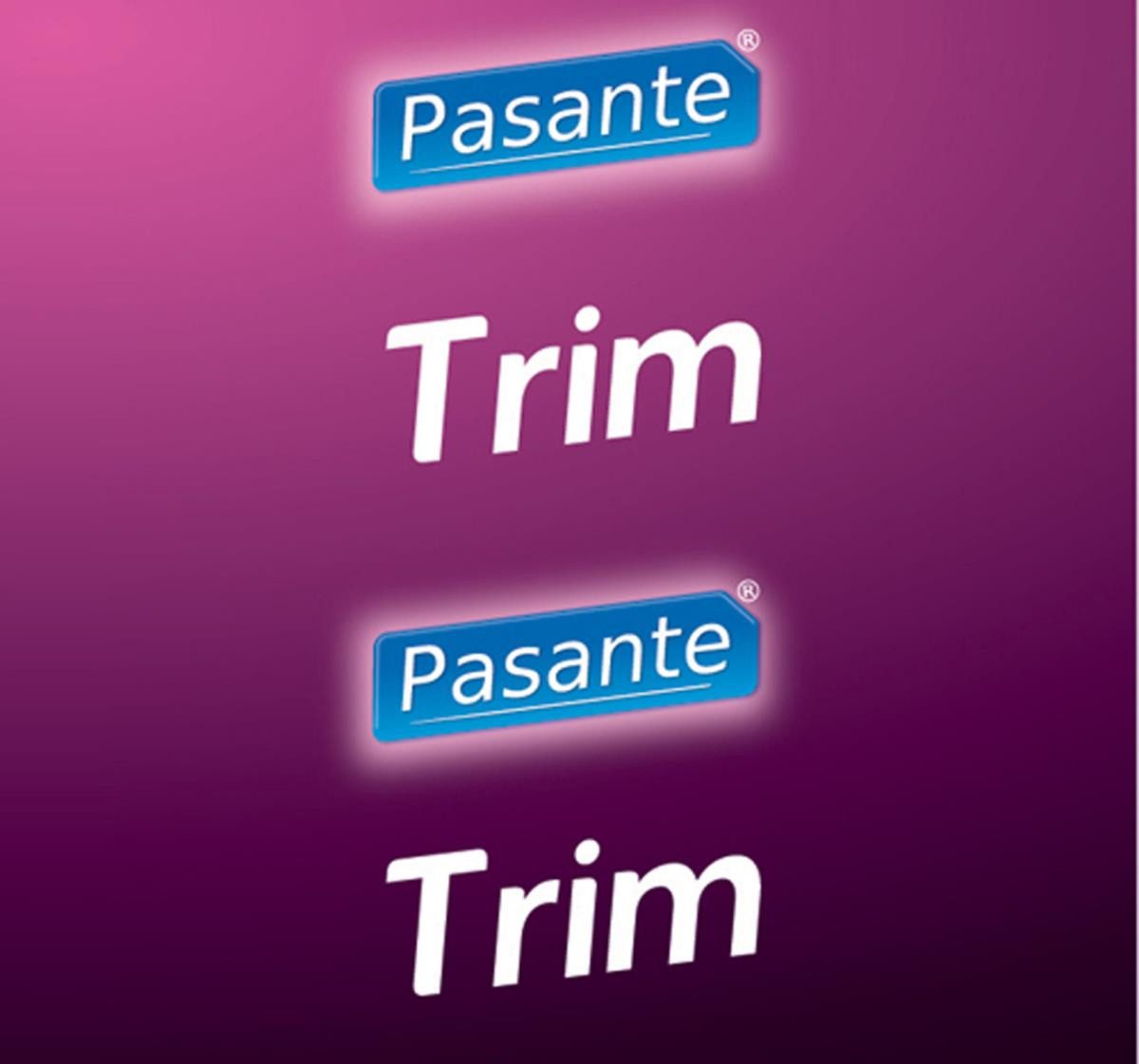 Pasante Kondome Pasante Single: Trim, 12 kleine Kondome