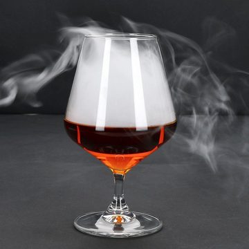 MamboCat Schnapsglas 6x Specials Spirits Brandy-Gläser 150ml mit Fuß Cognac-Schwenker, Glas
