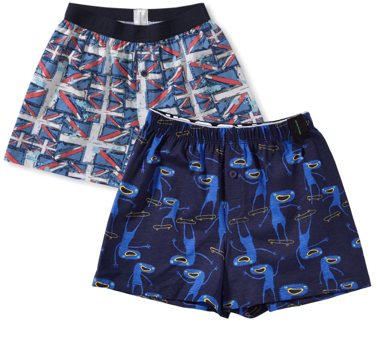 Schiesser Boxershorts (Set, 2-St., Set) Jungen Boxer Shorts Unterhosen 2er Pack Pants jersey