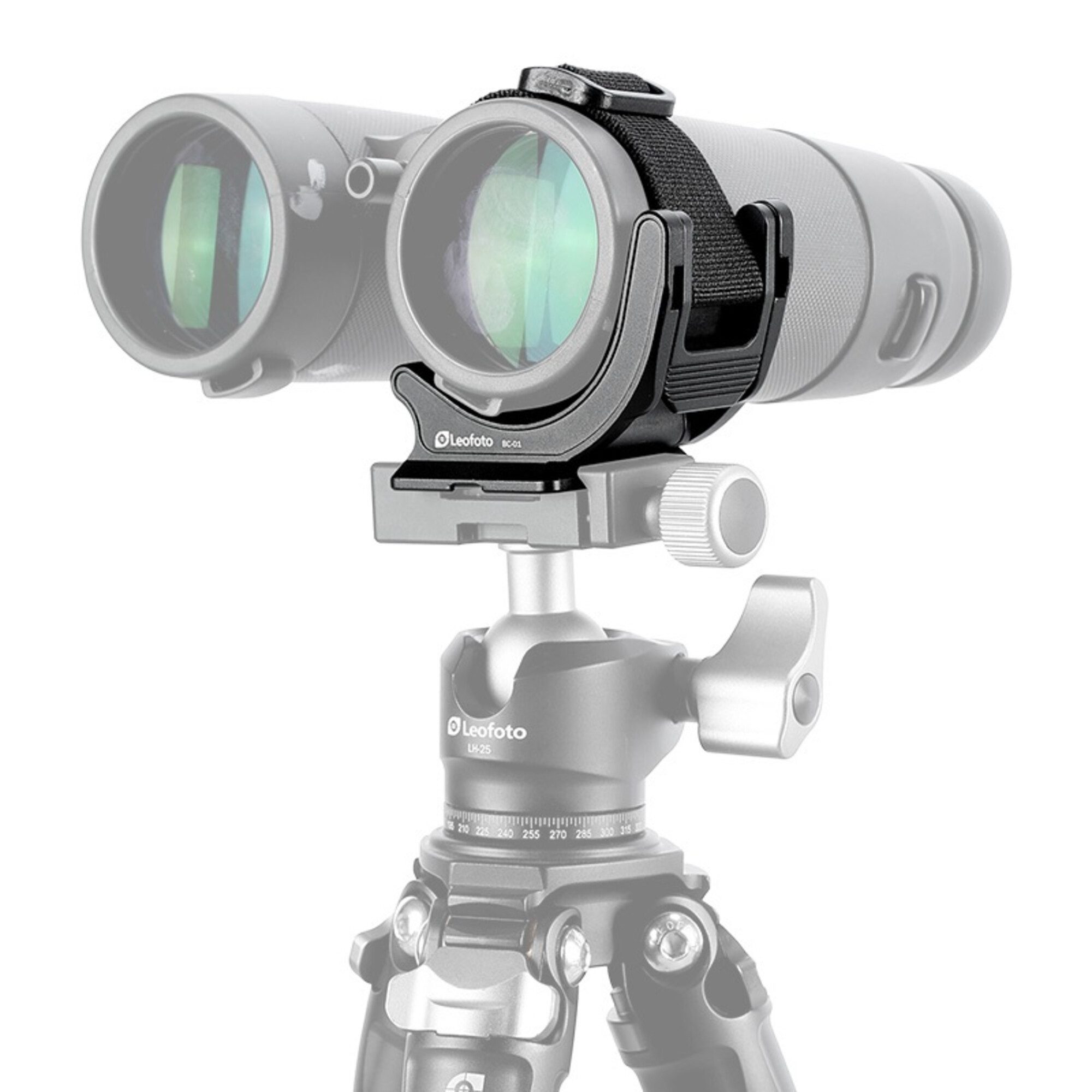 Leofoto Stativadapter BC-01 Fernglasklemme Fernglas