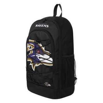 Forever Collectibles Rucksack Backpack NFL BUNGEE Baltimore Ravens