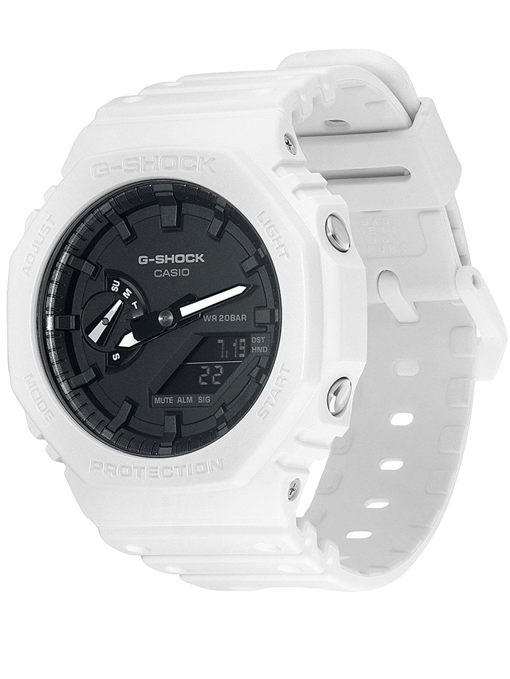 CASIO Quarzuhr Casio GA-2100-7AER Herrenuhr G-Shock Classic 45mm 20ATM Casio GA-2100-7AER Herrenuhr G-Shock Classic 45mm 20ATM