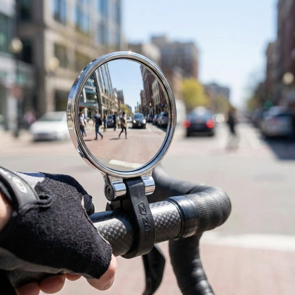 Zefal Fahrradspiegel Zéfal Cyclop Fahrrad-Rückspiegel, klappbar, universell einstellbar, br