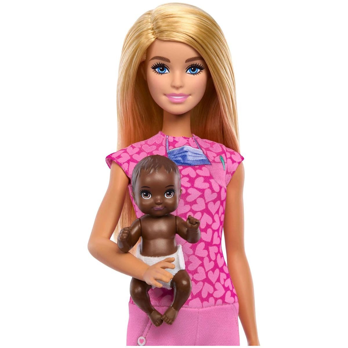 Mattel® Anziehpuppe MattelJCR72-Barbie-You can be anything-Kinderärztin–Pup günstig online kaufen