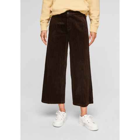 s.Oliver 3/4-Hose Regular: Culotte aus Cord