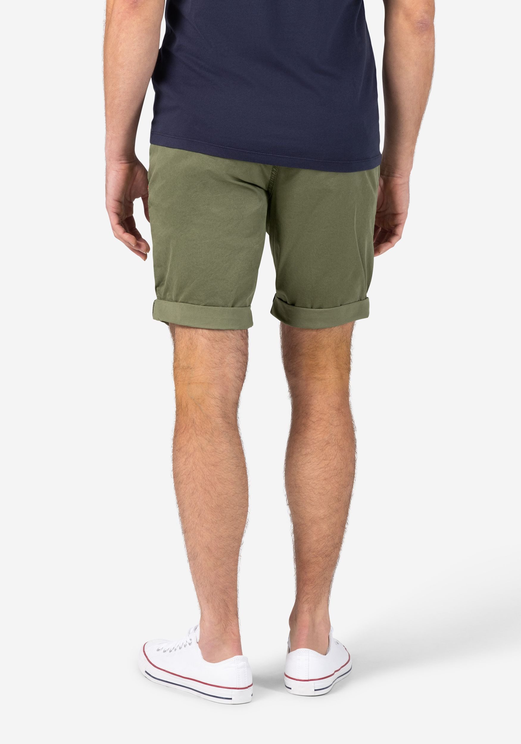 TIMEZONE Herren Chino Shorts SLIM JANNOTZ SHORT Mid Waist Slim Fit Blau Bei günstig online kaufen