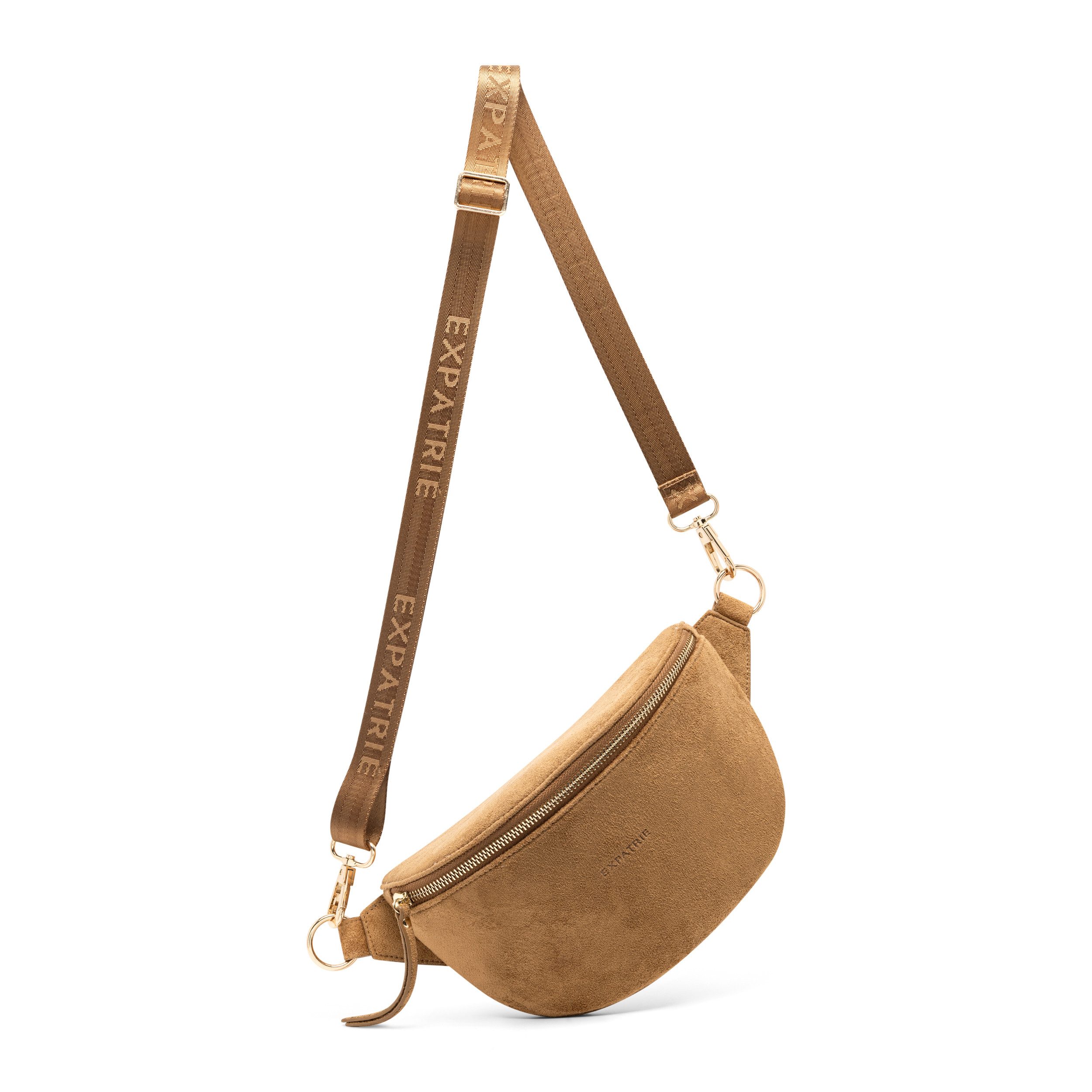 Expatrié Gürteltasche Alice Small Suede (1-tlg), Bauchtasche in samtweicher Optik – Bild 5 von 5
