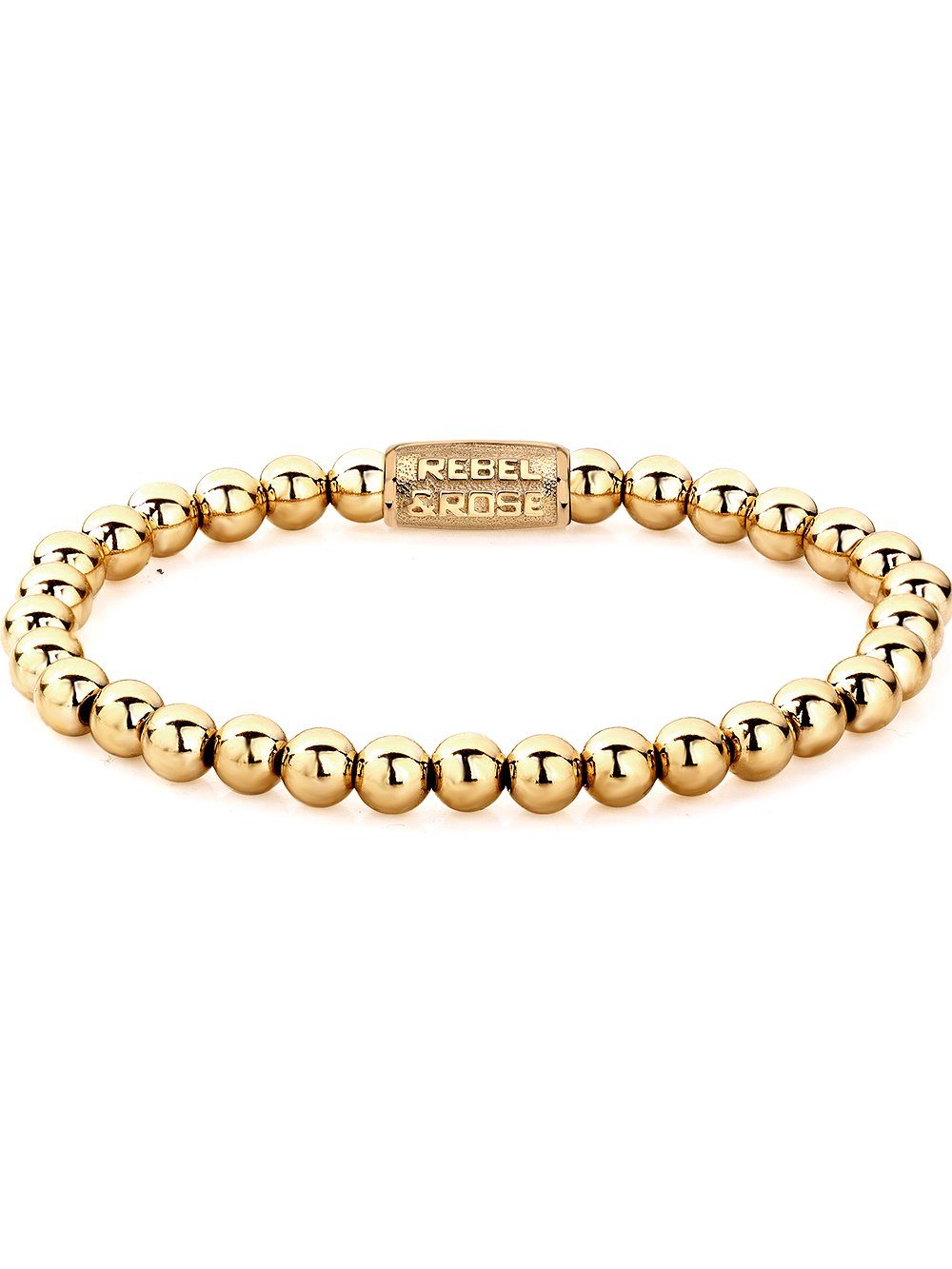 Rebel & Rose Armband Rebel & Rose Armband Yellow Gold Only RR-60046-G-M Unisex