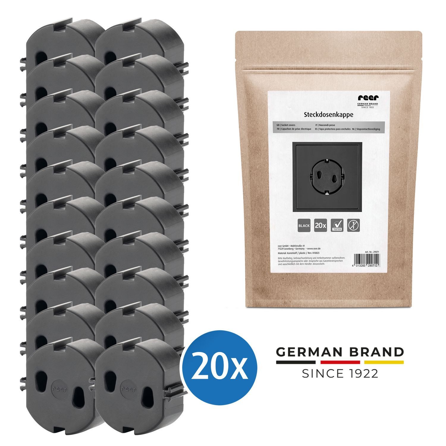 Reer Kindersicherung Schwarz, Schwarz
