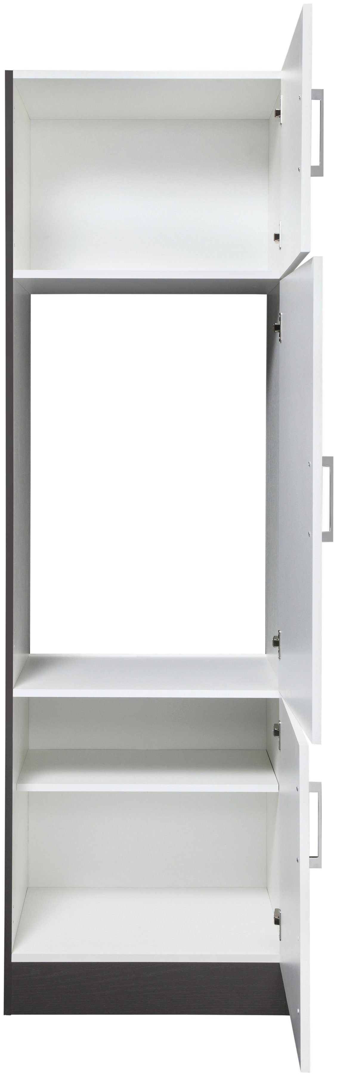 HELD MÖBEL Kühlumbauschrank Paris Breite 60 cm, Passend für alle Standard  Einbau-Kühlschränke 88 cm