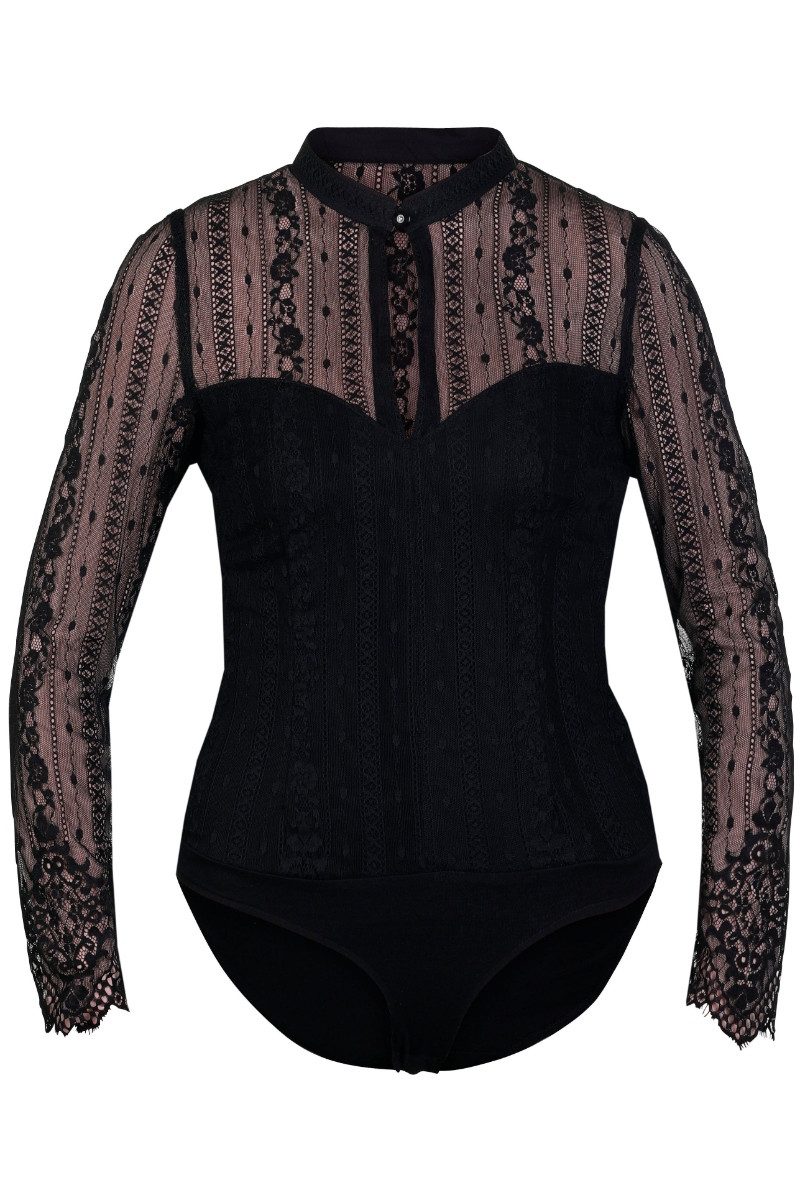 MarJo Blusenbody Blusenbody - LAVITA-MADLENKA - schwarz