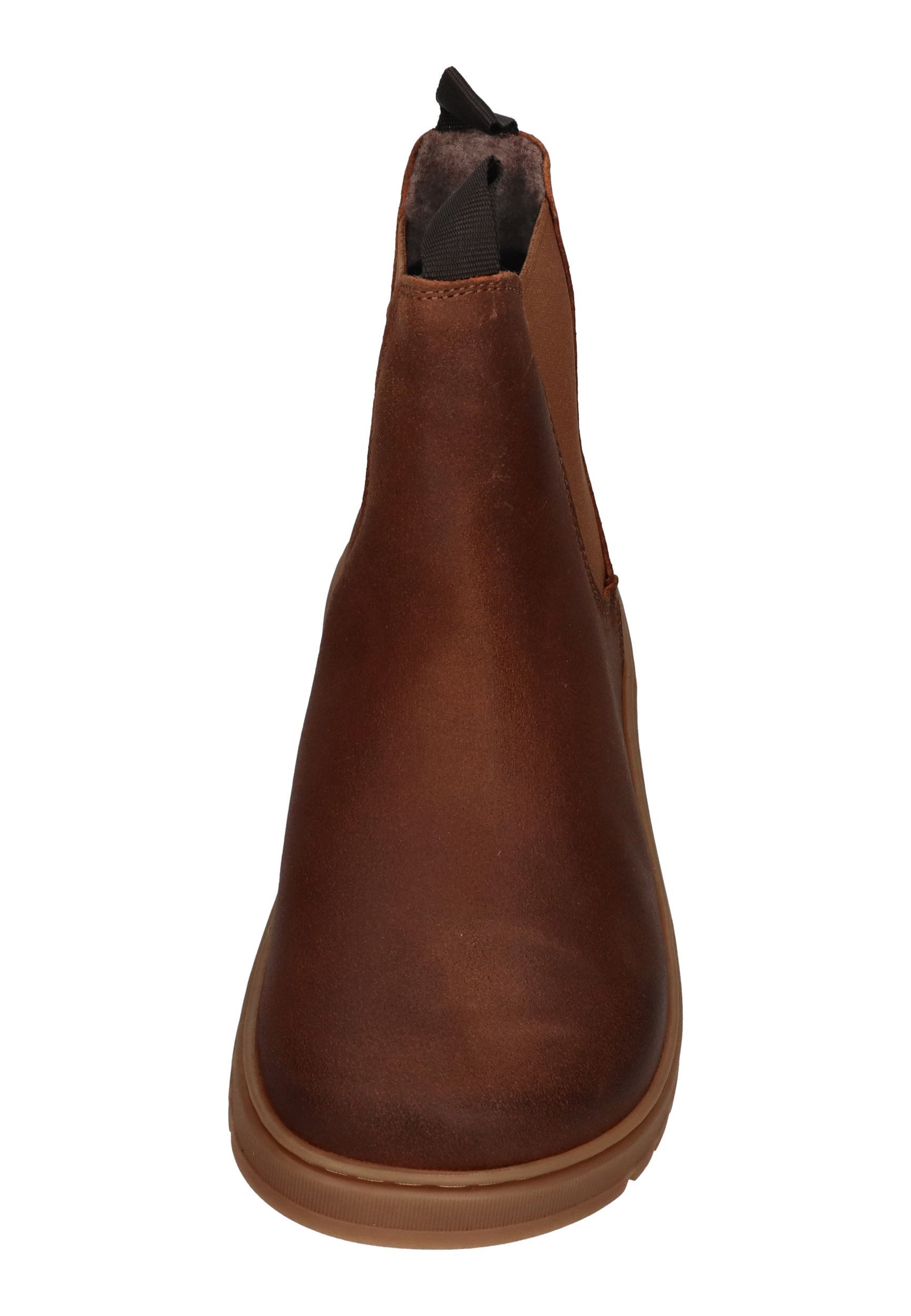 KOEL GAVIEN SUEDE FELT Barfußschuh Cognac