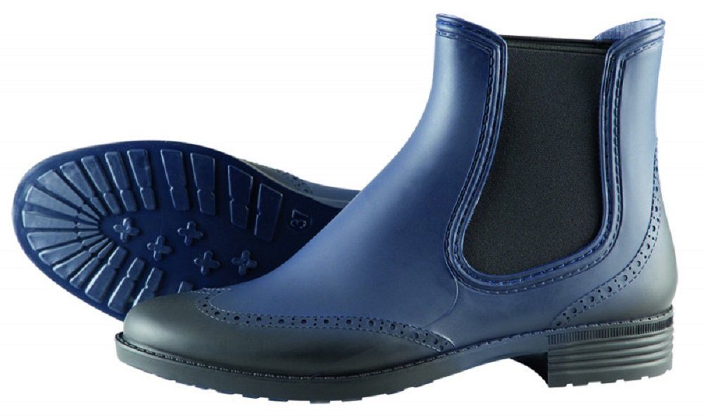 PFIFF Stiefelette Hallmark, zweifarbig Reitstiefelette wasserdicht, rutschhemmende Sohle inkl. Absatz