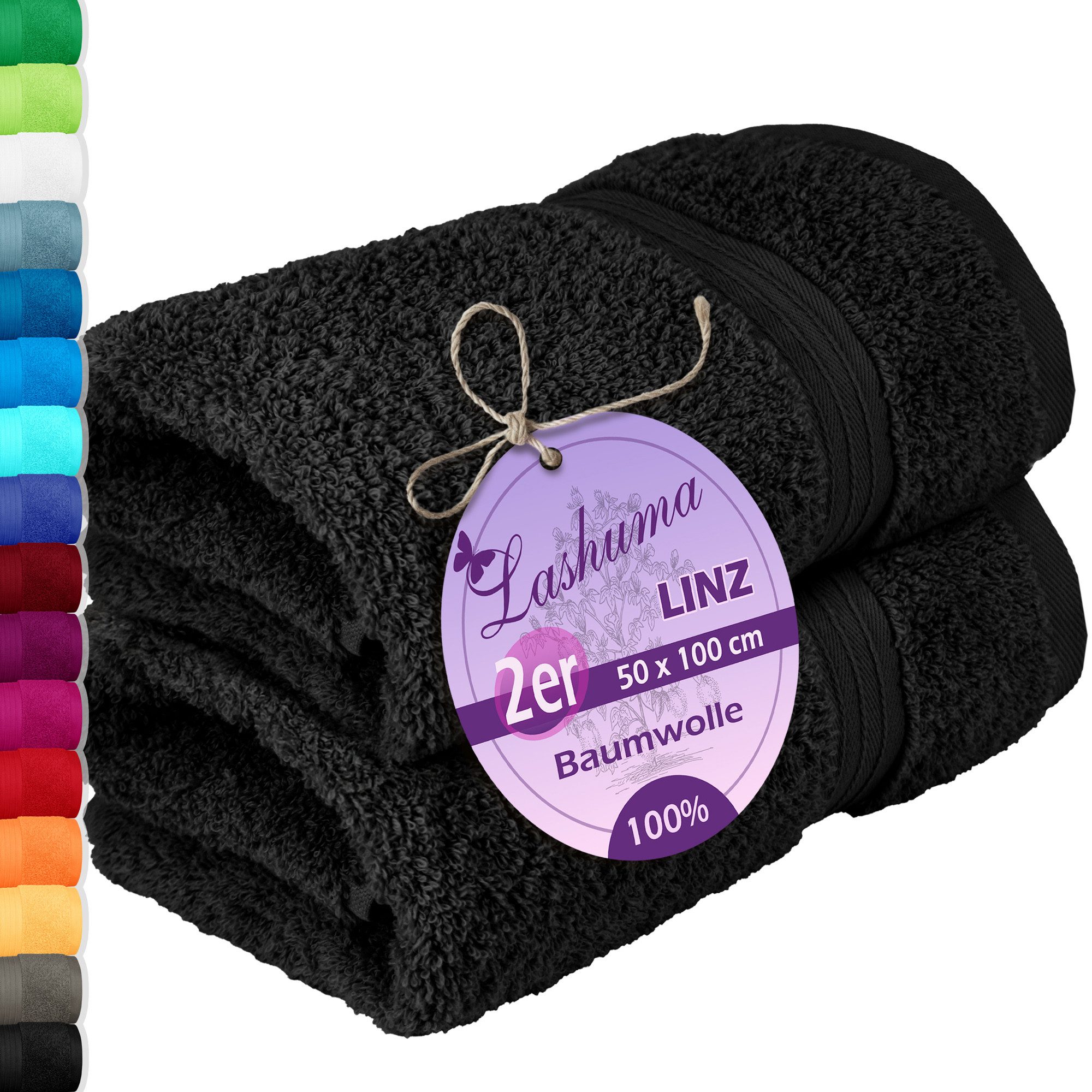 Lashuma Handtücher Linz, Frottee (2-St), Frotteetuch günstig online kaufen