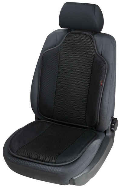WALSER Autositzauflage High Tec Universal Auto Sitzauflage Spacer schwarz, 3D Spacer Füllung