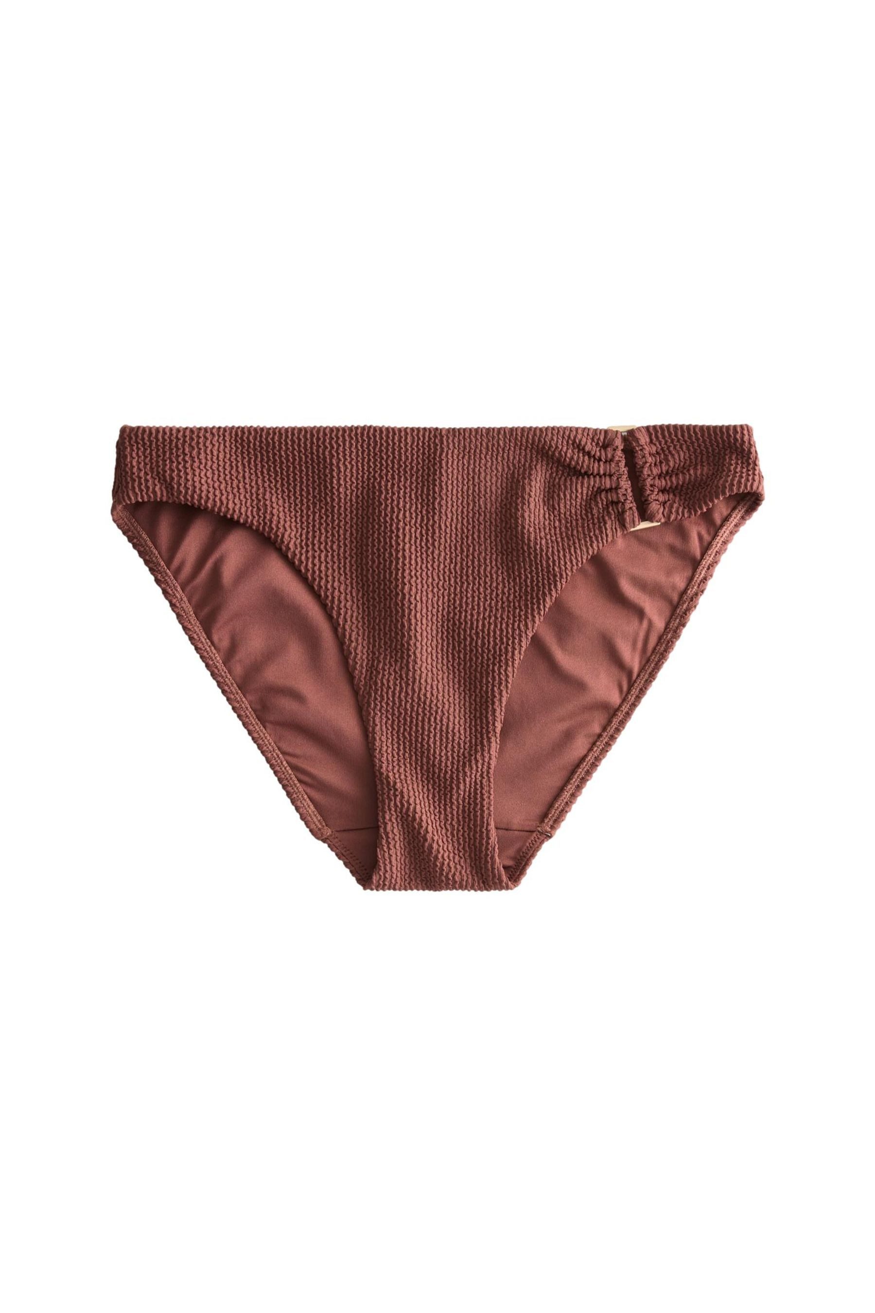 Next Bikini-Hose Bikinihose mit hohem Bein und Metalldetails (1-St) günstig online kaufen