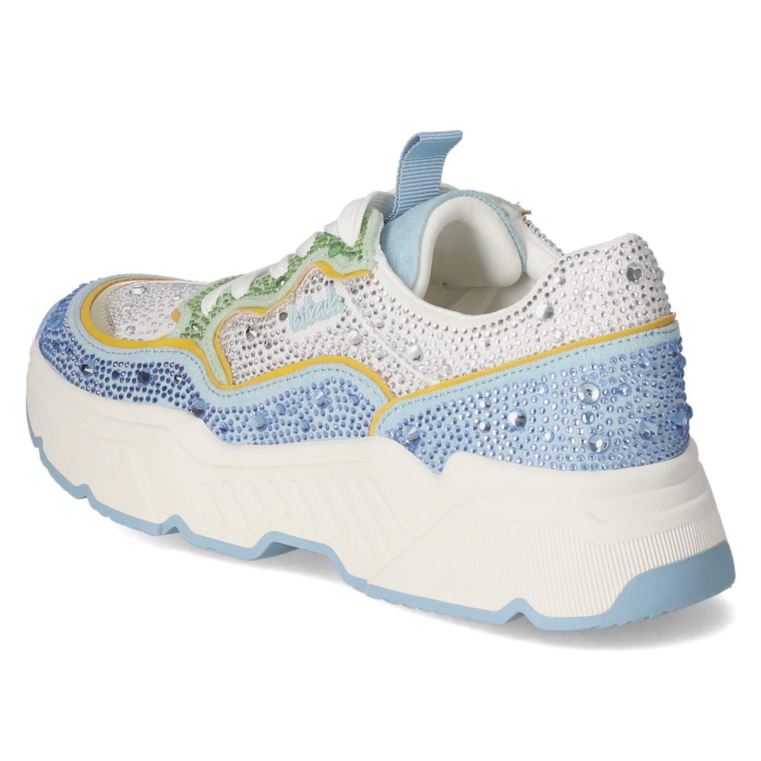 La Strada La Strada 2211242 2261 Damen Textil & Synthetik hellblau Schnürschuh