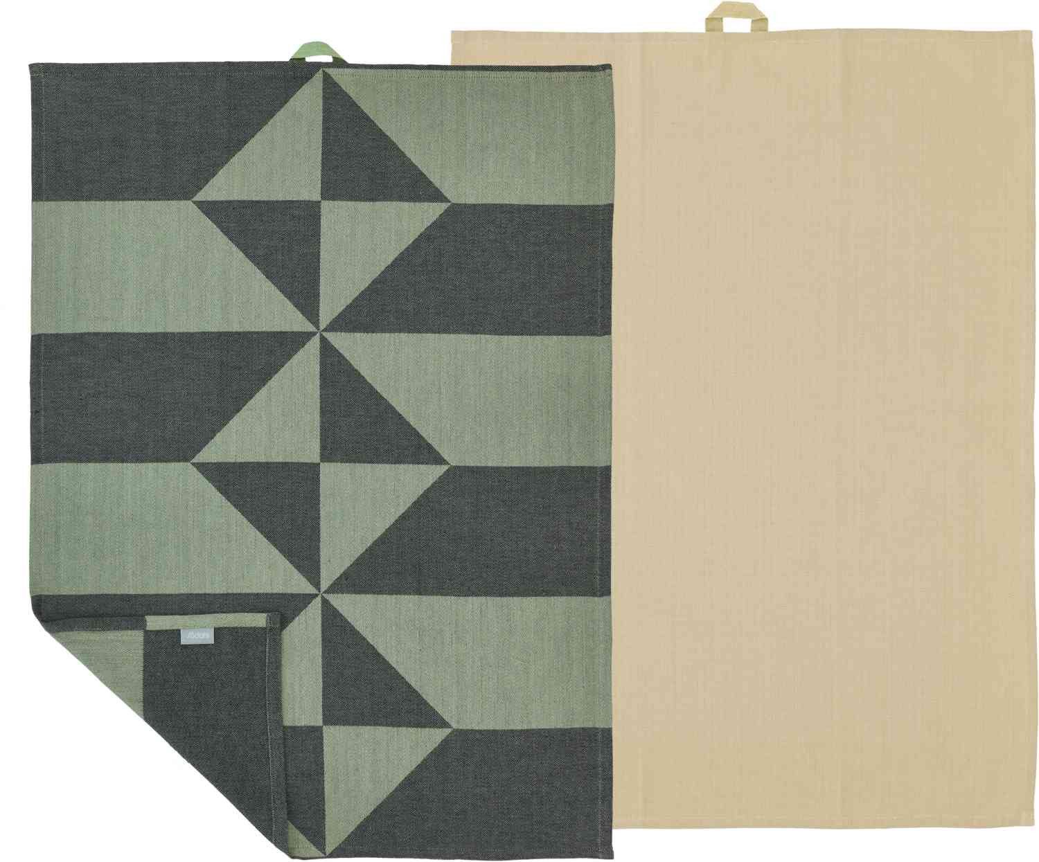 Södahl Ersatzscherkopf Södahl Geschirrtuch 50x70 Twist 2 Stck. Hedge Green