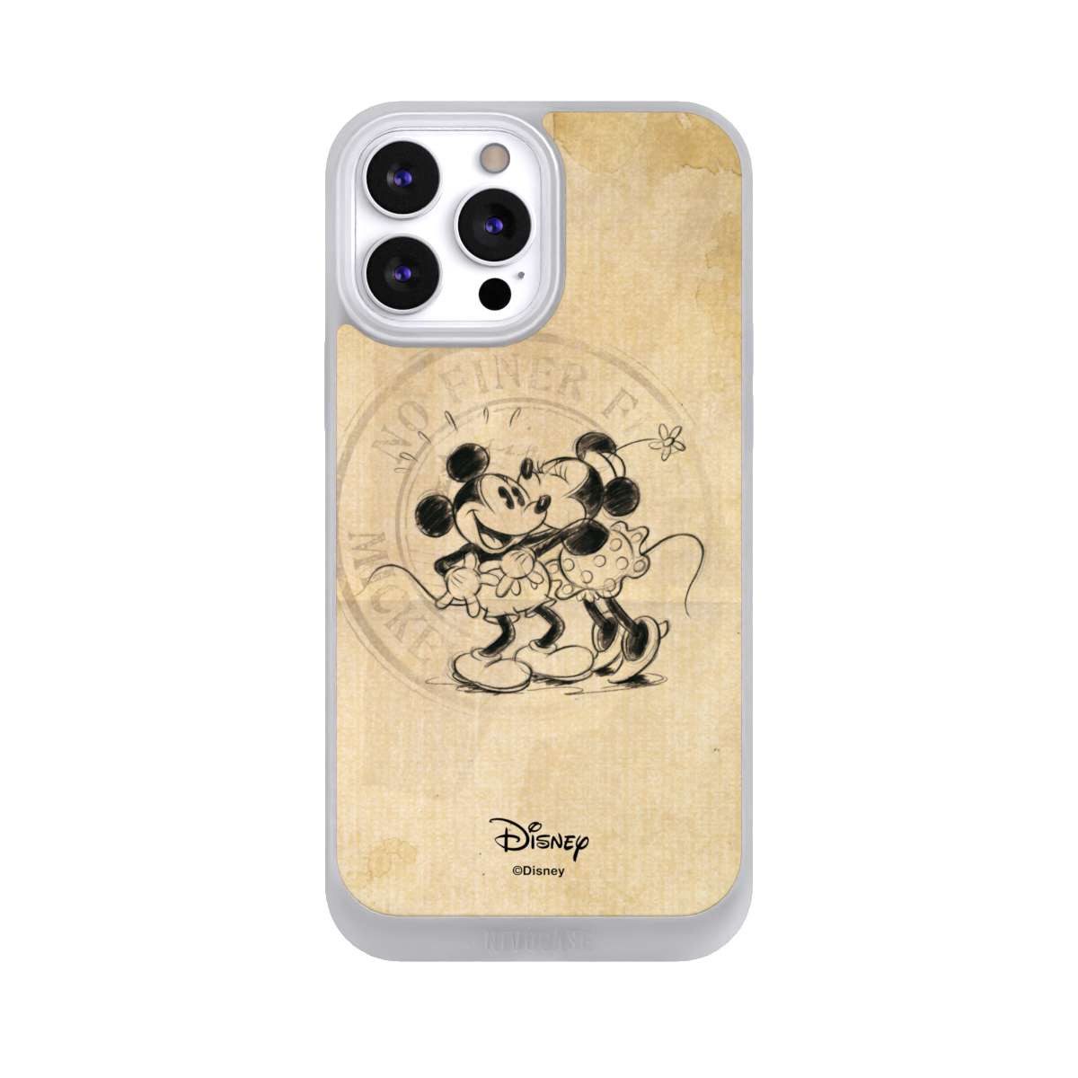 NIVOCASE Handyhülle Mickey Mouse Minnie Mouse Vintage Minnie&Mickey, Apple iPhone 13 Pro Max Handyhülle Hülle NIVOpure Case Frozen