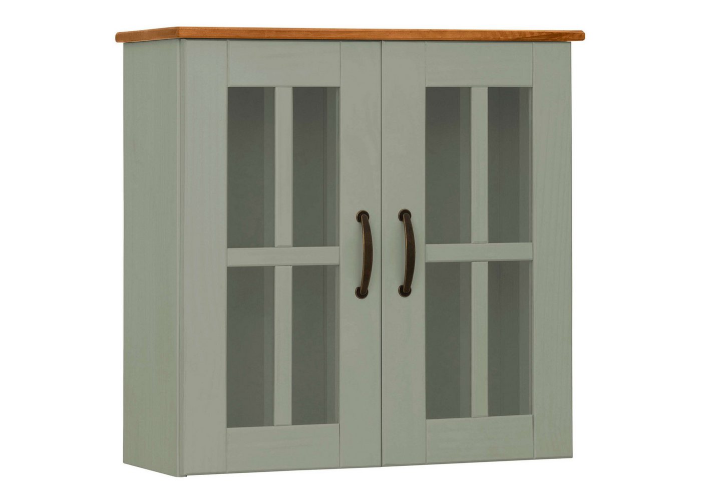 Home affaire Hängeschrank Rodby FSC®-zertifiziertes Massivholz, Griffe Metall, Breite 60cm, Höhe 60cm