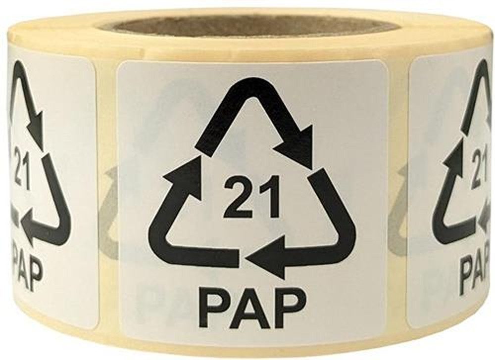 Etiketten 2er Pack TRANSPAK 8372141 Etiketten f.Italien Maße 35x35mm Haftfolie