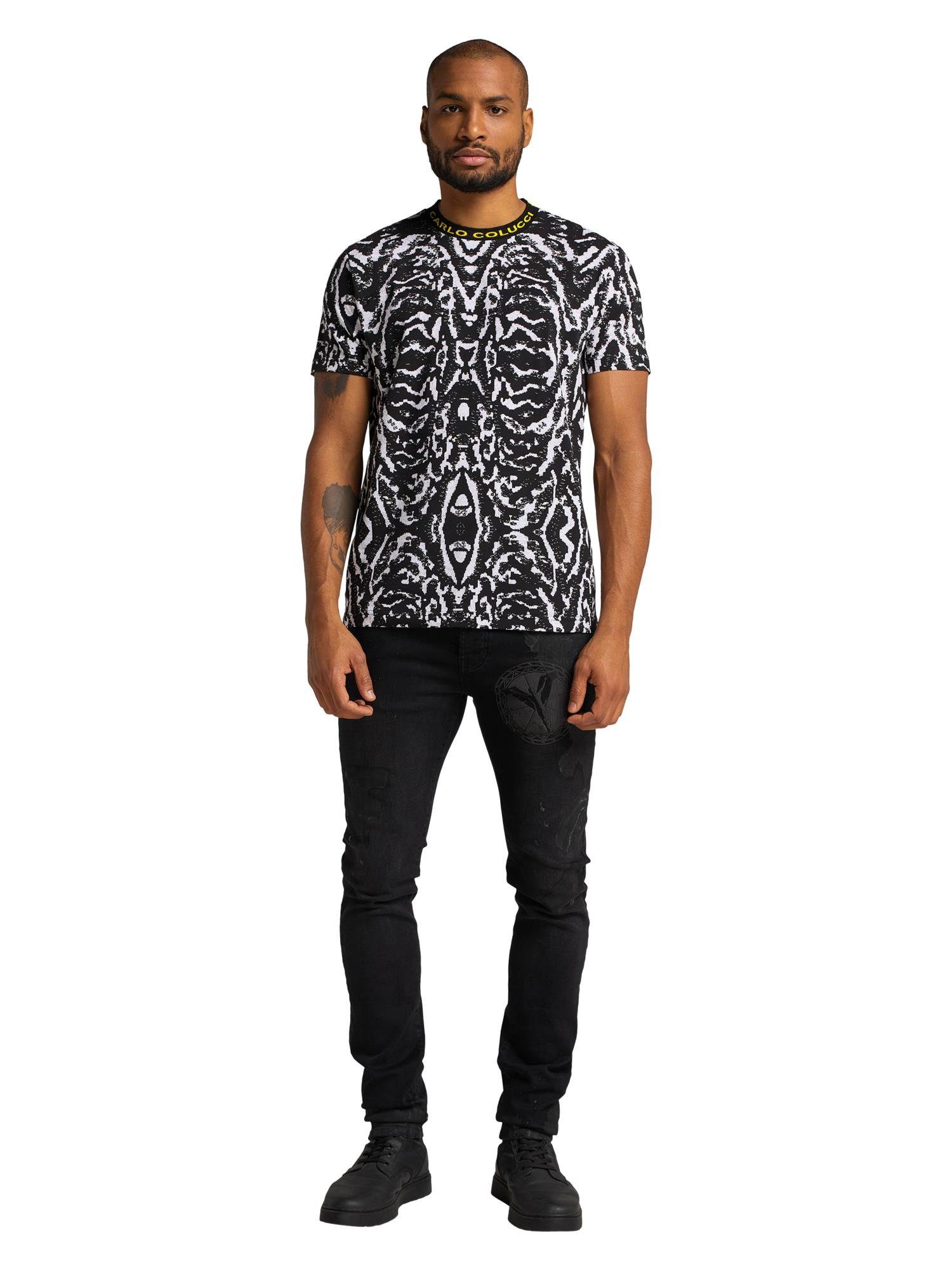 CARLO COLUCCI Kurzarmshirt Crisafi