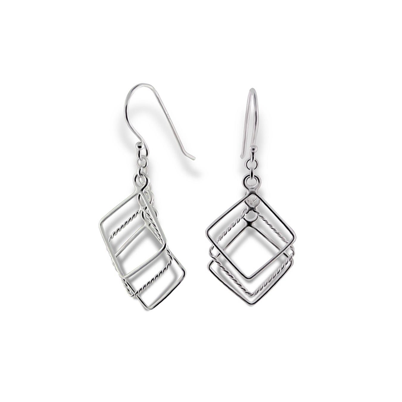 Paar Ohrhänger SilberDream Ohrringe Damen-Schmuck Silber