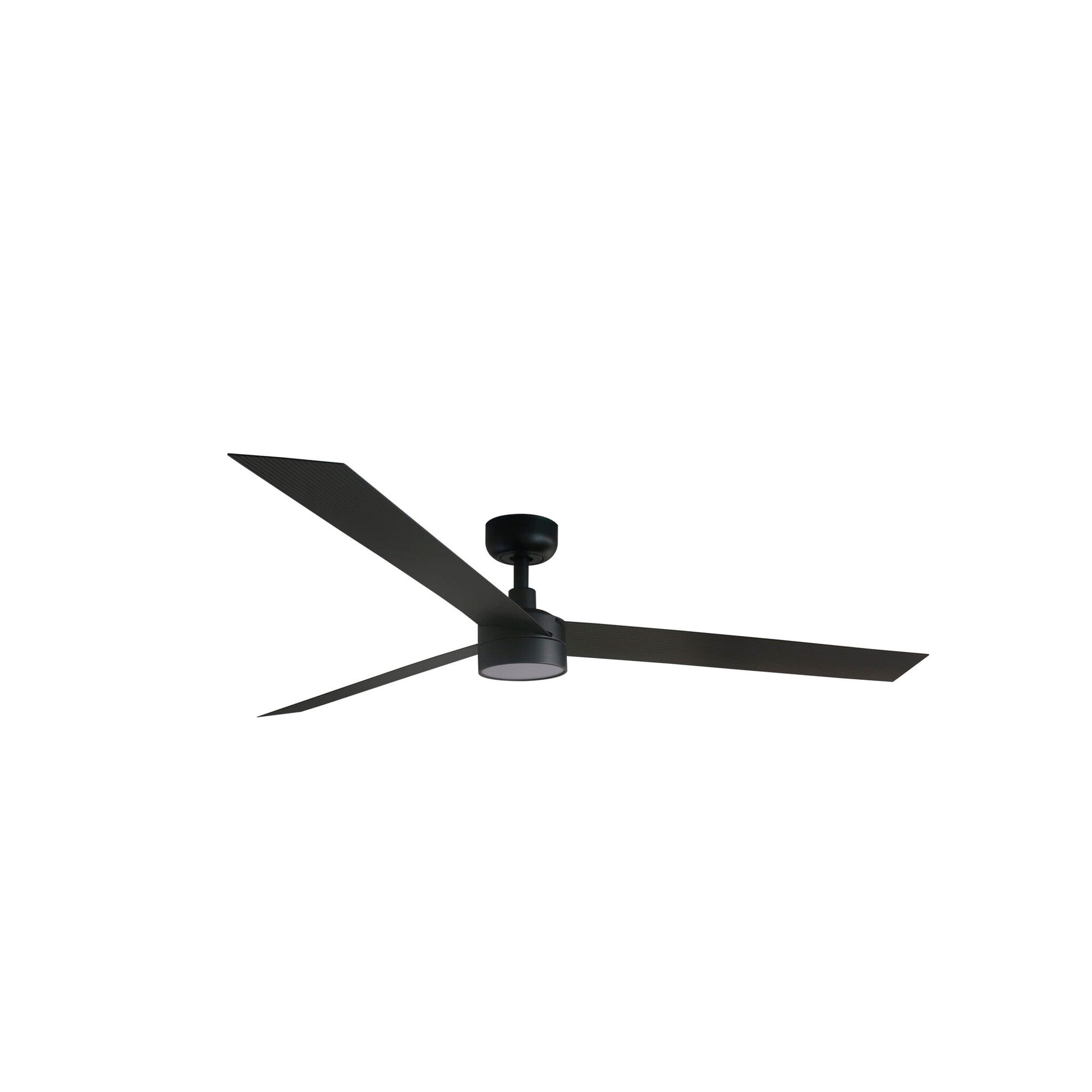 FARO Barcelona Deckenventilator DC Deckenventilator Cruiser XL Schwarz mit LED & Ferbedienung, Timer