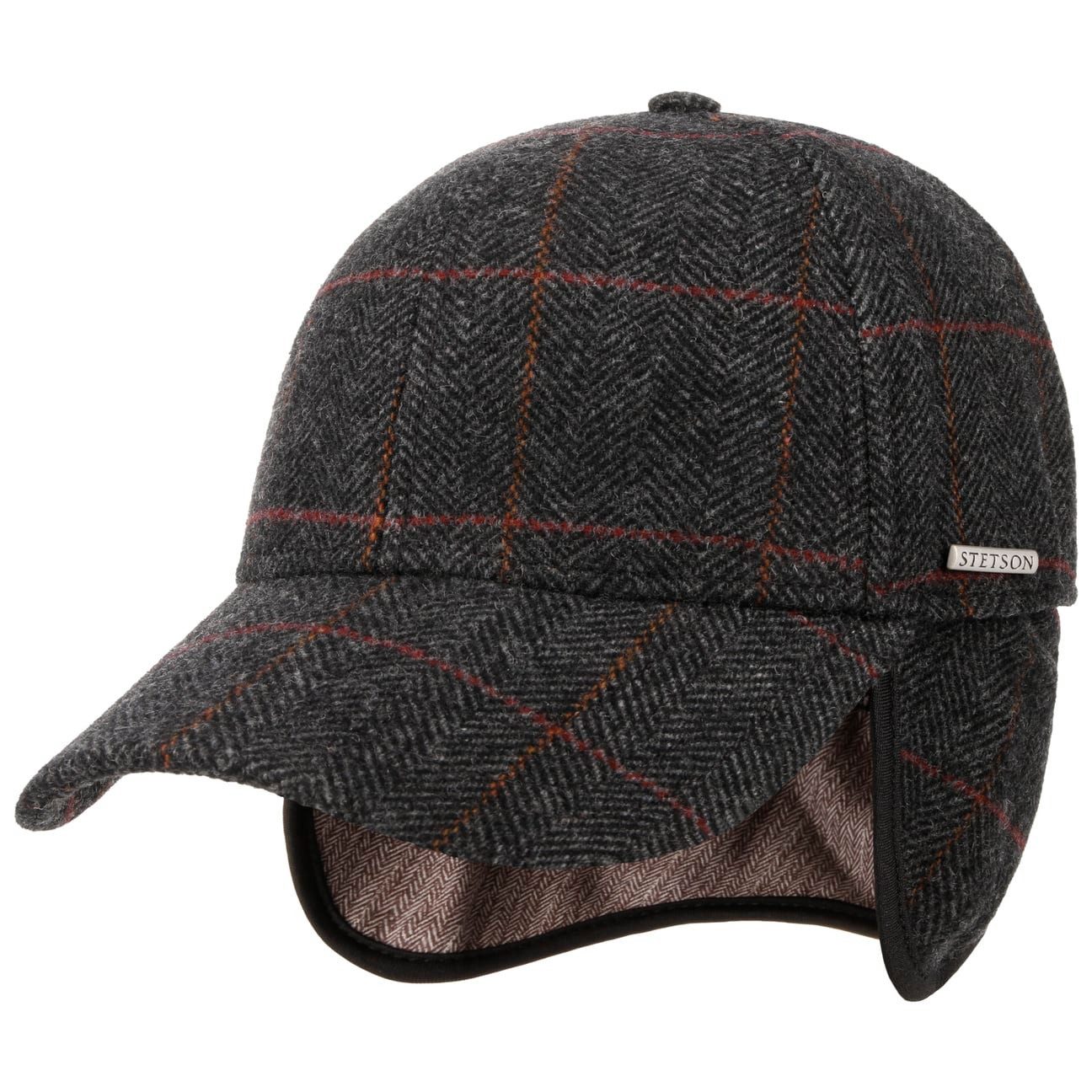Stetson Baseball Cap (1-St) Wollcap Hinten geschlossen günstig online kaufen