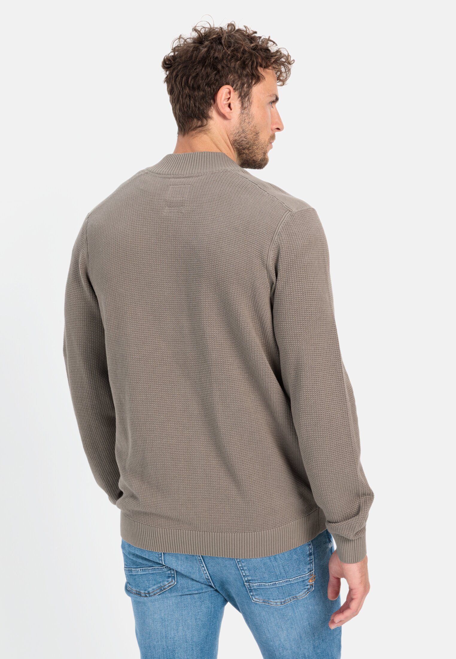 camel active Strickjacke aus zertifiziertem organic günstig online kaufen