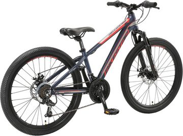 Bikestar Kinderfahrrad, 21 Gang Shimano RD-TY21 Schaltwerk, Kettenschaltung