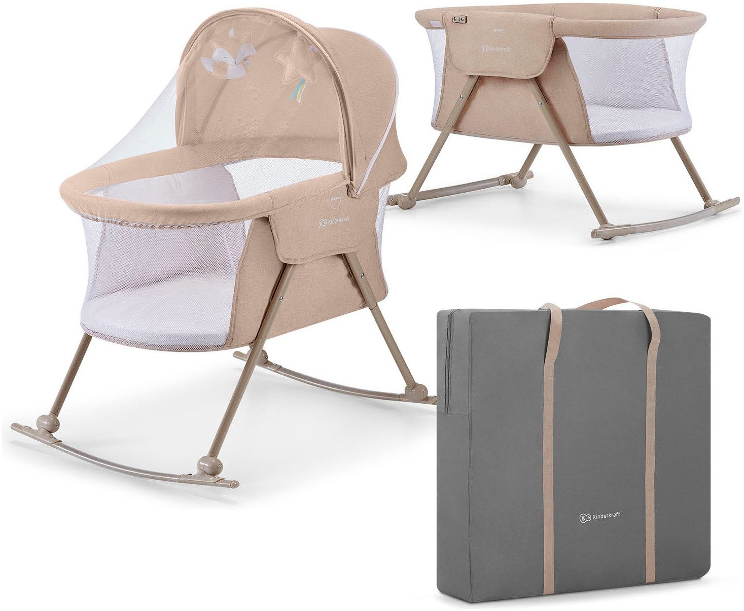 Kinderkraft Baby-Reisebett LOVI günstig online kaufen