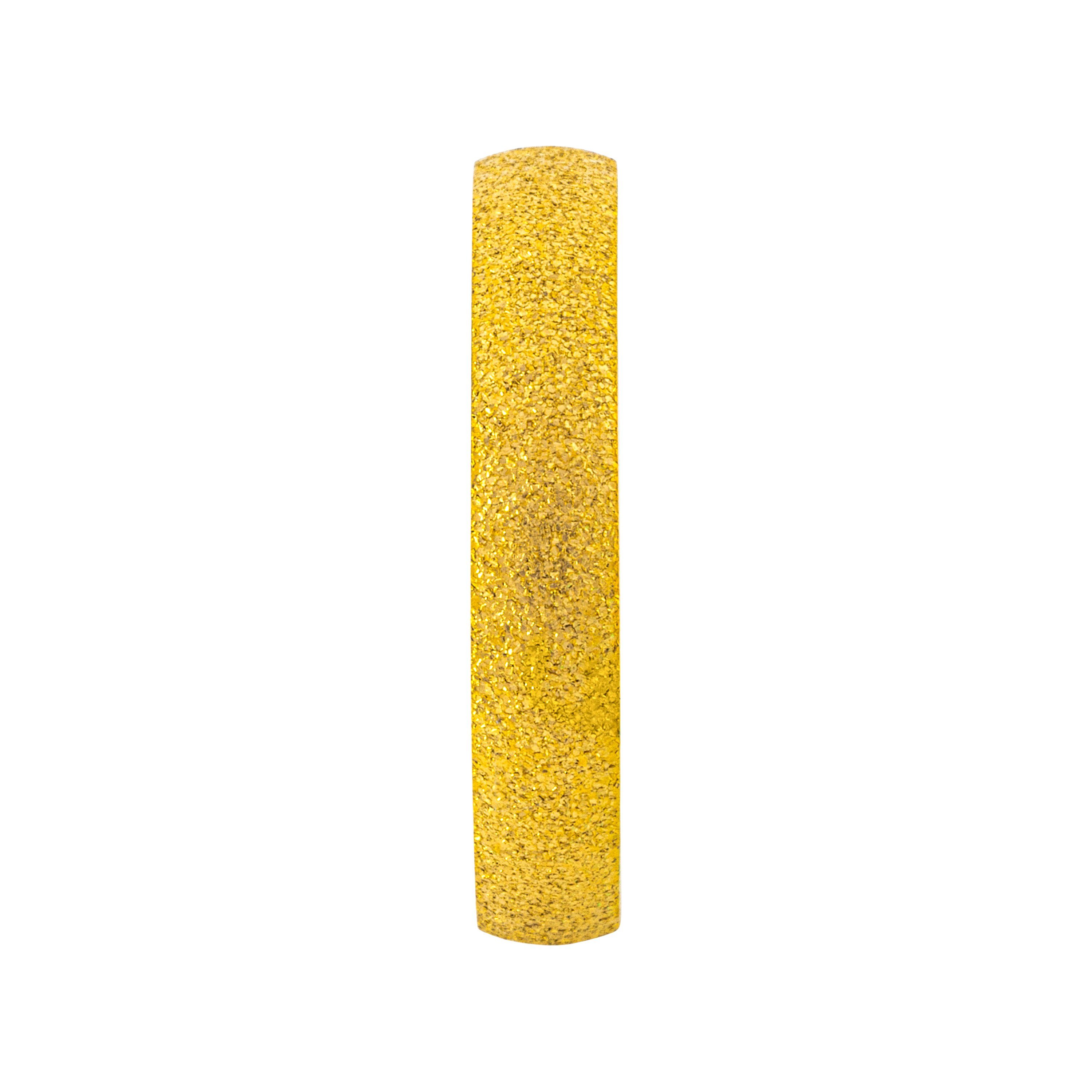 meditoys Fingerring Damen-Edelstahlring · goldfarben mit Kristalleinschlüssen · 63
