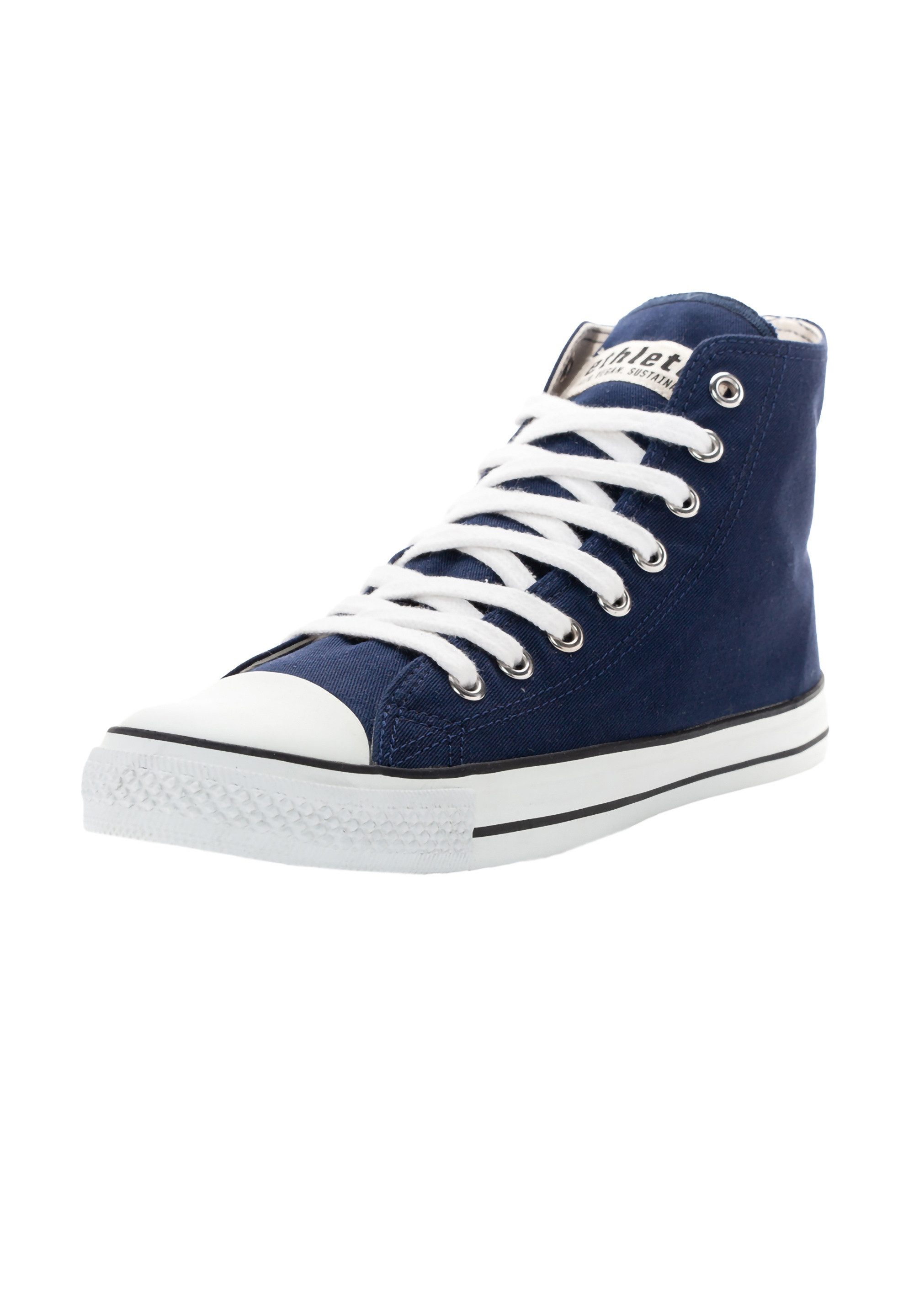 White Cap Hi Cut Sneaker