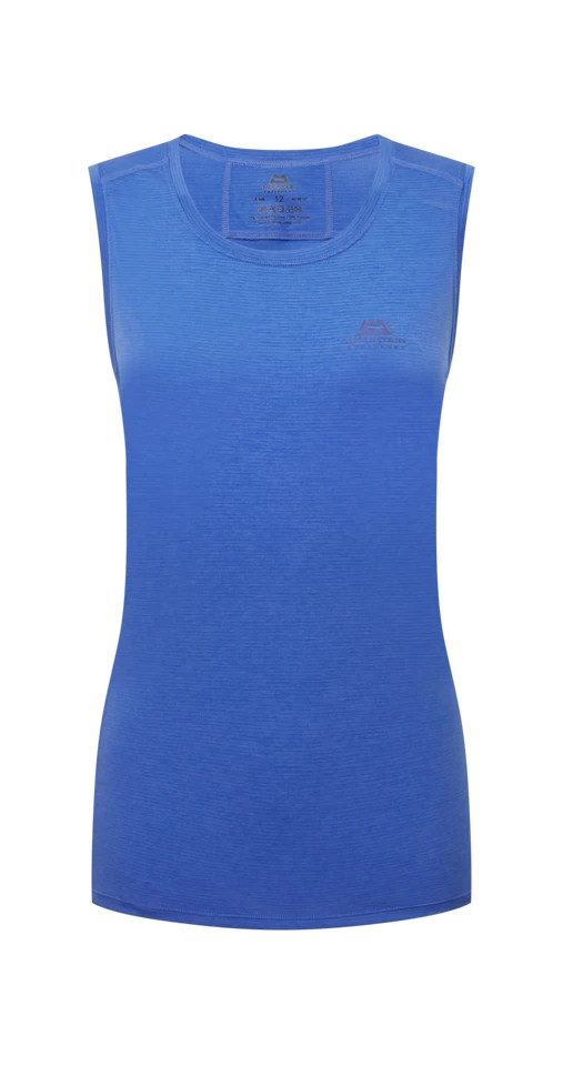 Mountain Equipment Tanktop Tempi Wmns Tank Vivid Blue