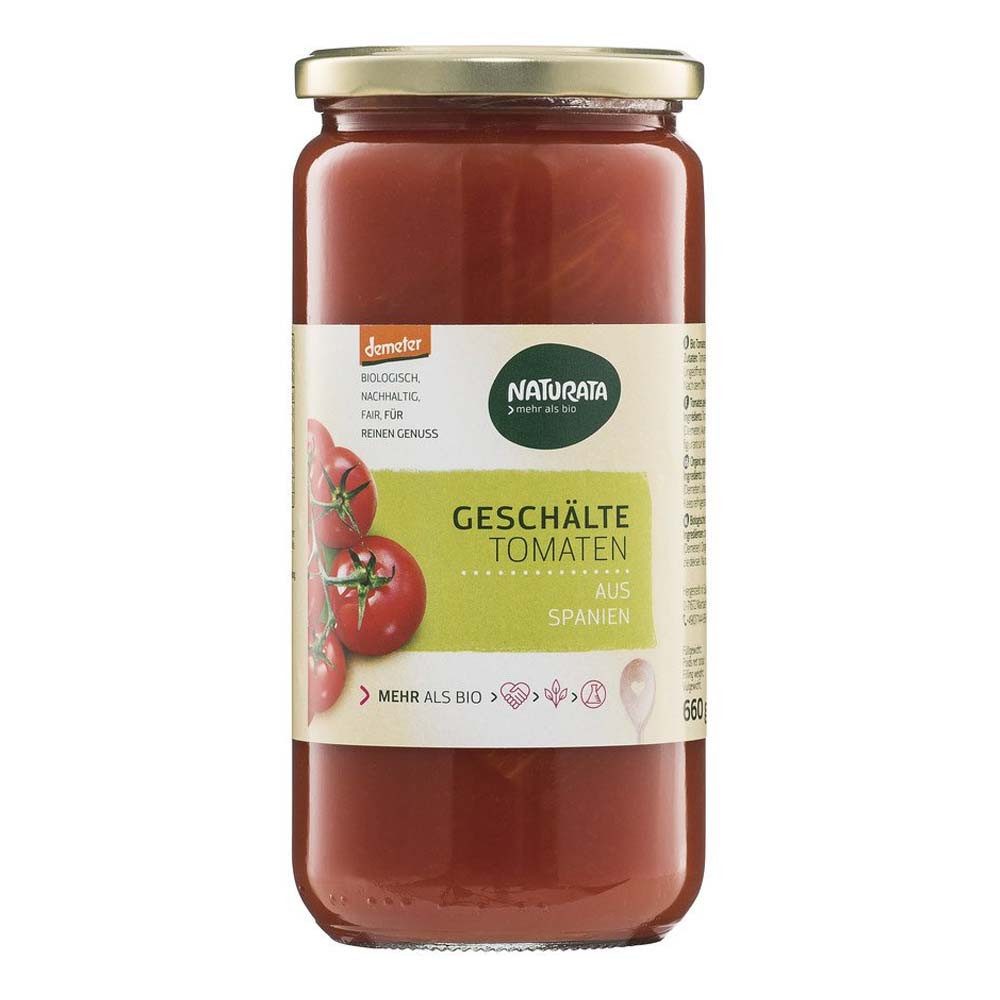 Naturata Fertiggericht Tomaten geschält 660g