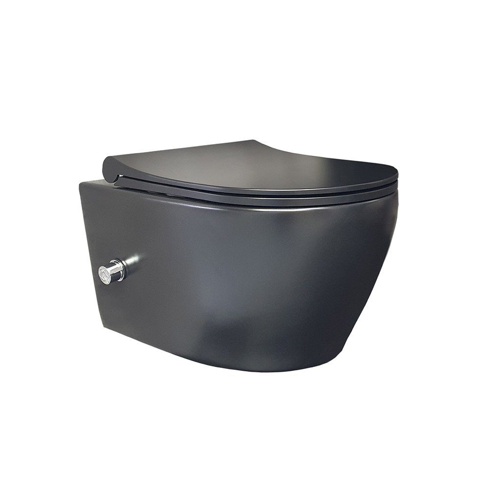 Aloni Tiefspül-WC AL66700+AL0611, spülrandlos