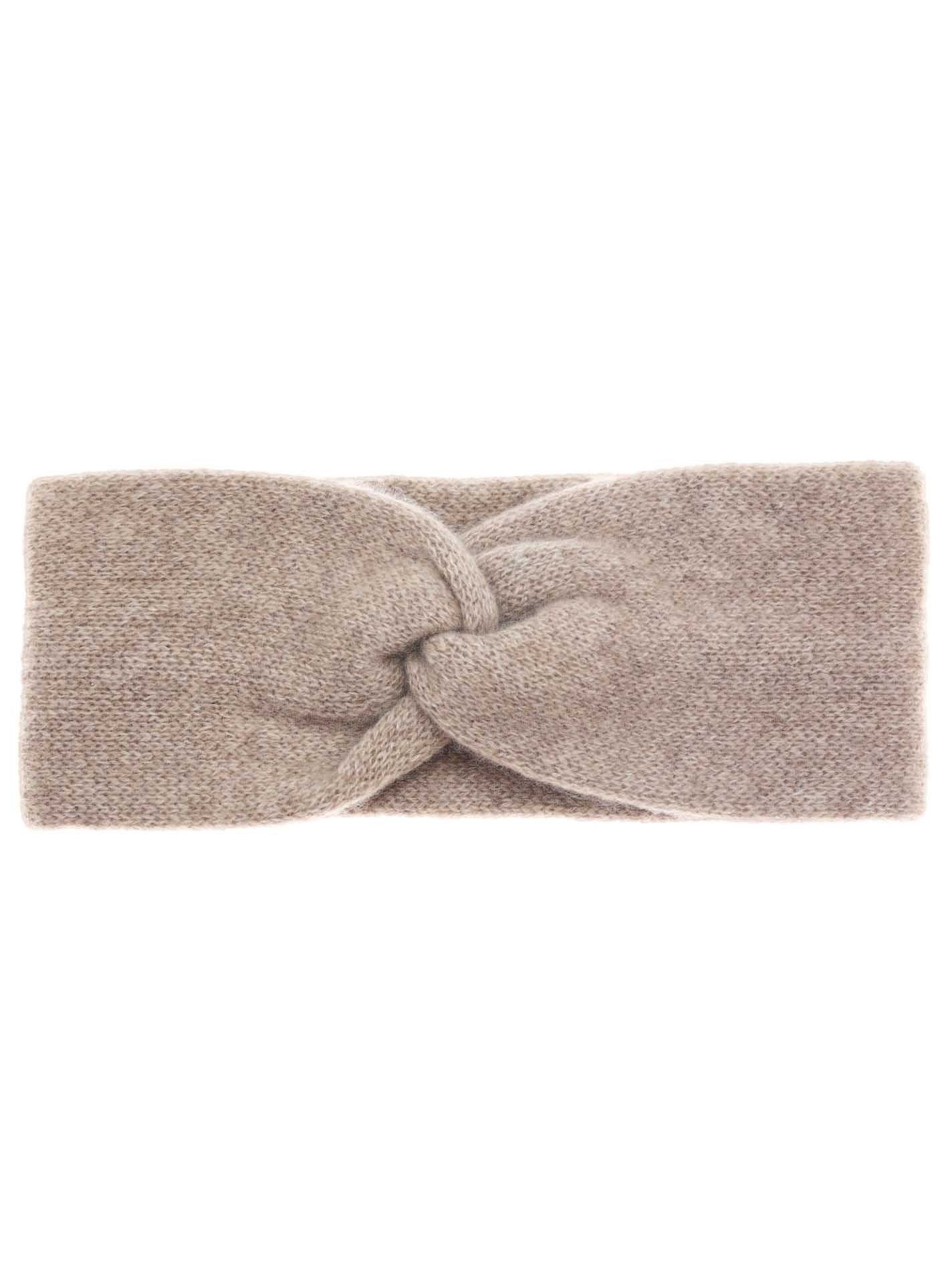 Zwillingsherz Stirnband "Classic" Knoten vorn, Cashmere, günstig online kaufen