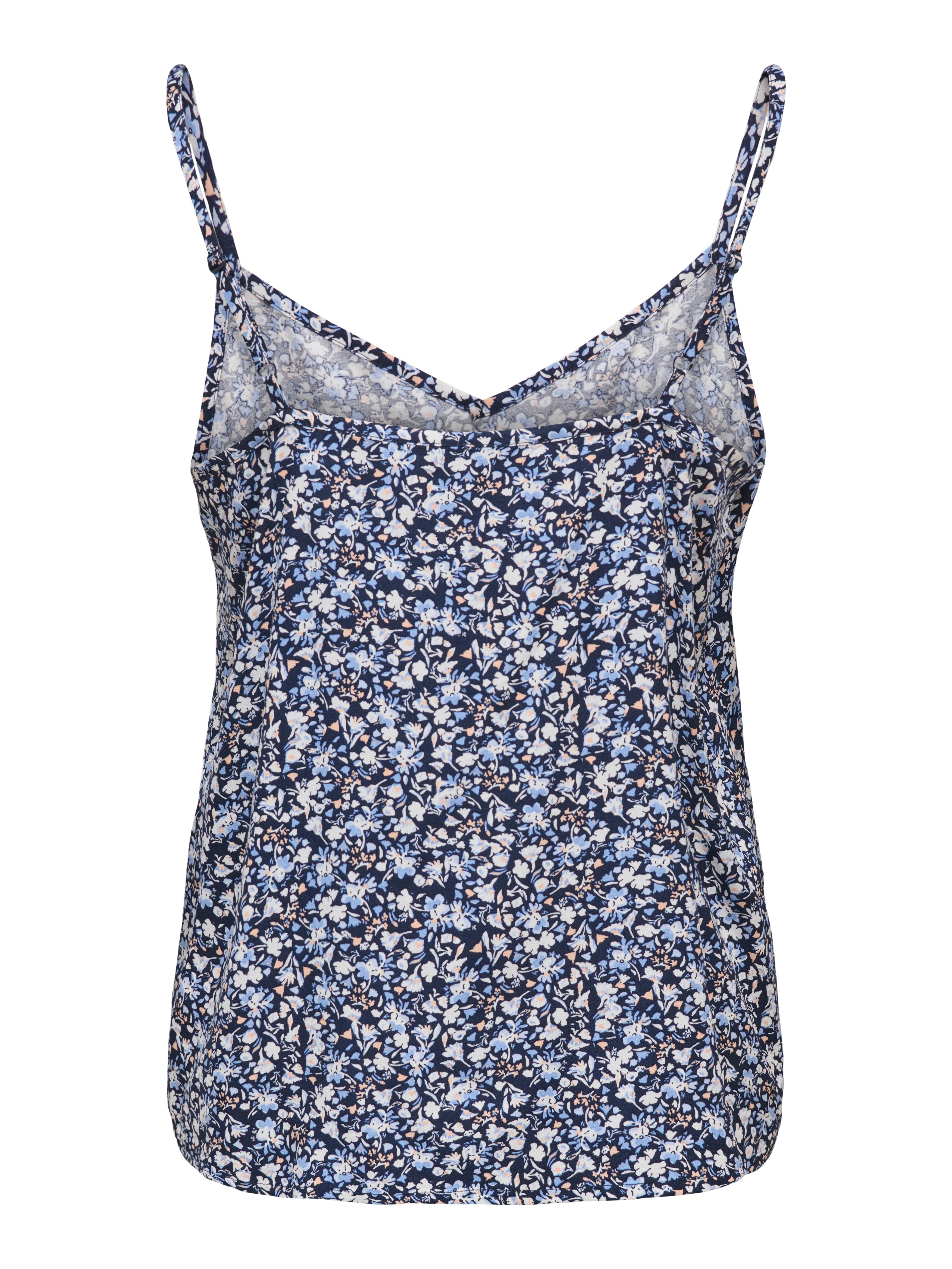 ONLY Spaghettitop ONLNALA LIFE SINGLET WVN NOOS Viskose, regular fit, V-Ausschnitt