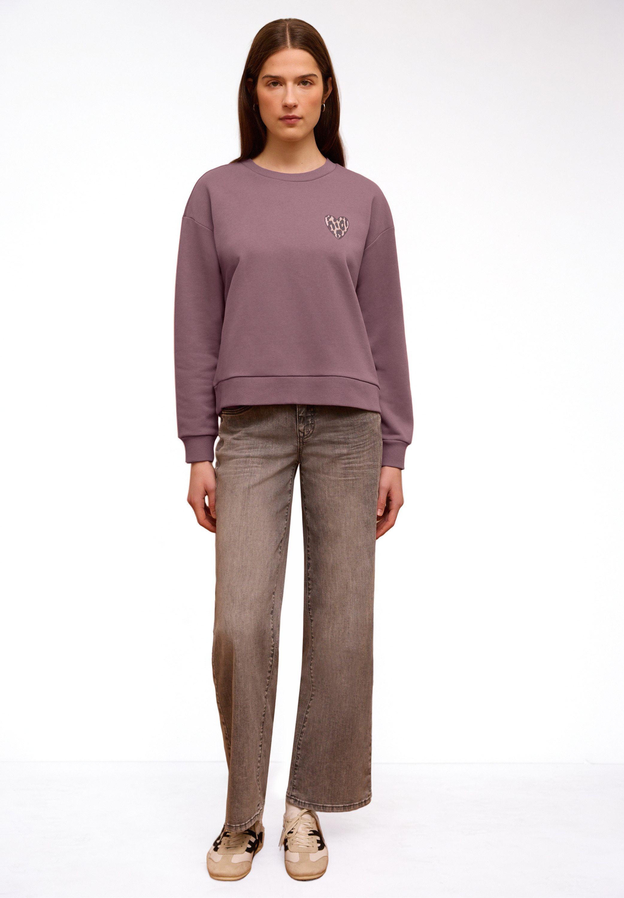 STREET ONE STUDIO Sweatshirt Feinstrick