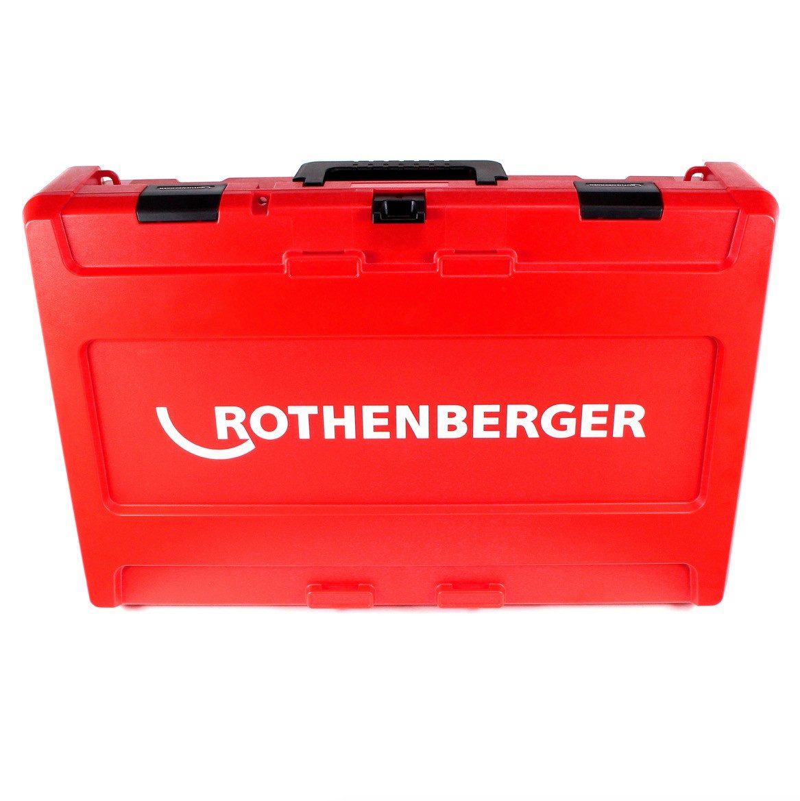 Rothenberger Werkstattpresse ROMAX 4000 Basic Set Akku Pressmaschine 18V 34kN + 2x Akku 4,0Ah + La