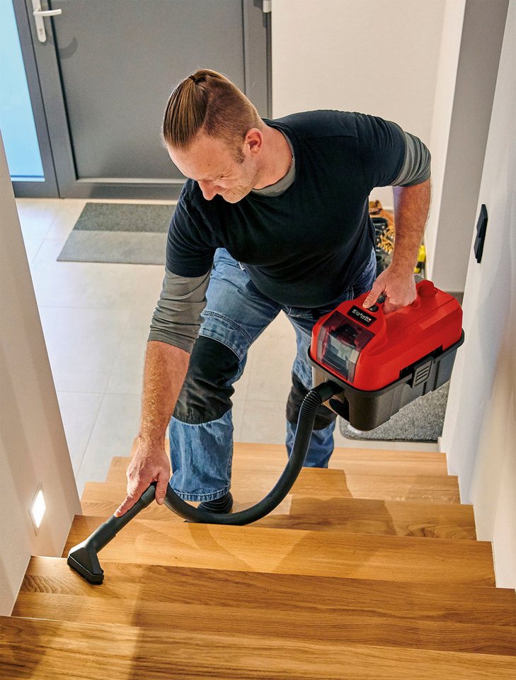 Einhell Nass-Trocken-Akkusauger TE-VC 18/10 Li, inkl. Akku 18V/4,0Ah und Ladegerät