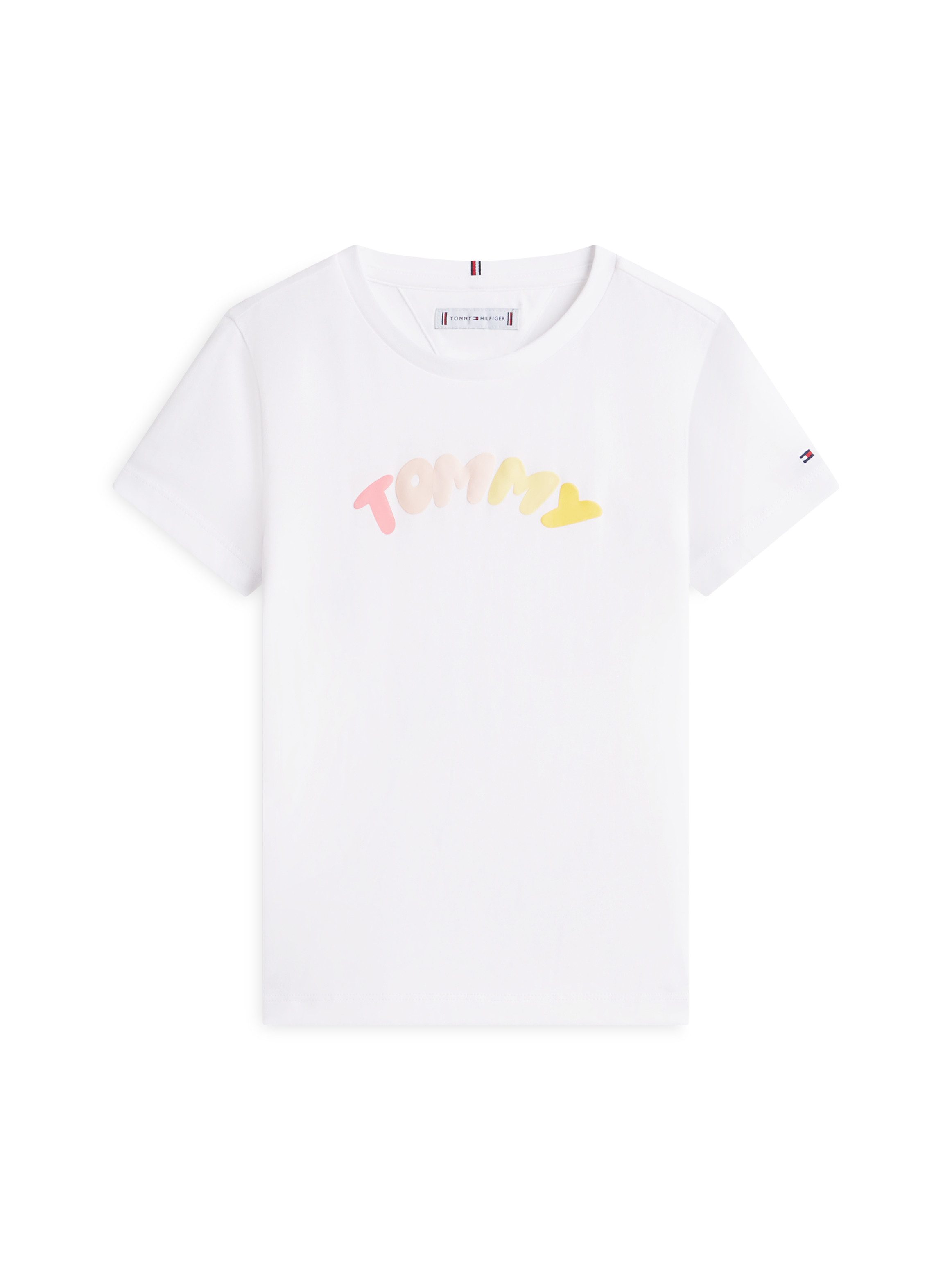 Tommy Hilfiger T-Shirt TOMMY PUFF PRINT TEE SS Kinder bis 16 Jahre, regular fit – Bild 5 von 5