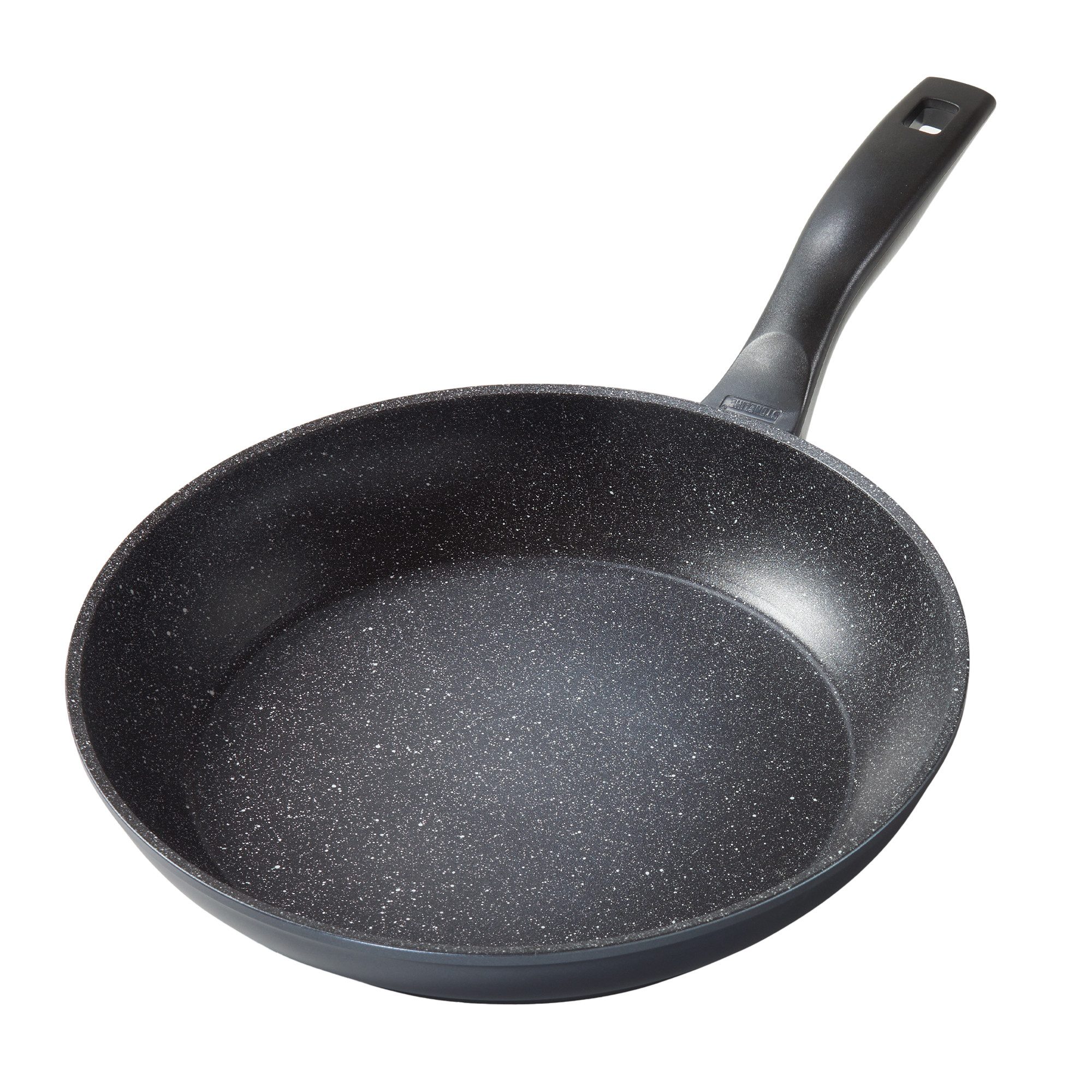 STONELINE Bratpfanne, Aluminium (1-tlg), mit echten Steinpartikeln, induktionsgeeignet, Made in Germany