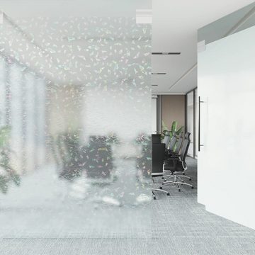 Fensterfolie Fensterfolien 3 Stk. Matt 3D Regenbogen-Muster PVC, vidaXL