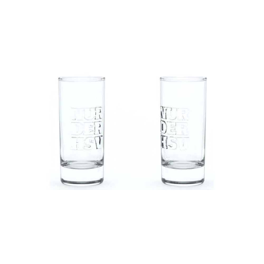 HSV Glas HSV Schnapsglas 2er Set Relief