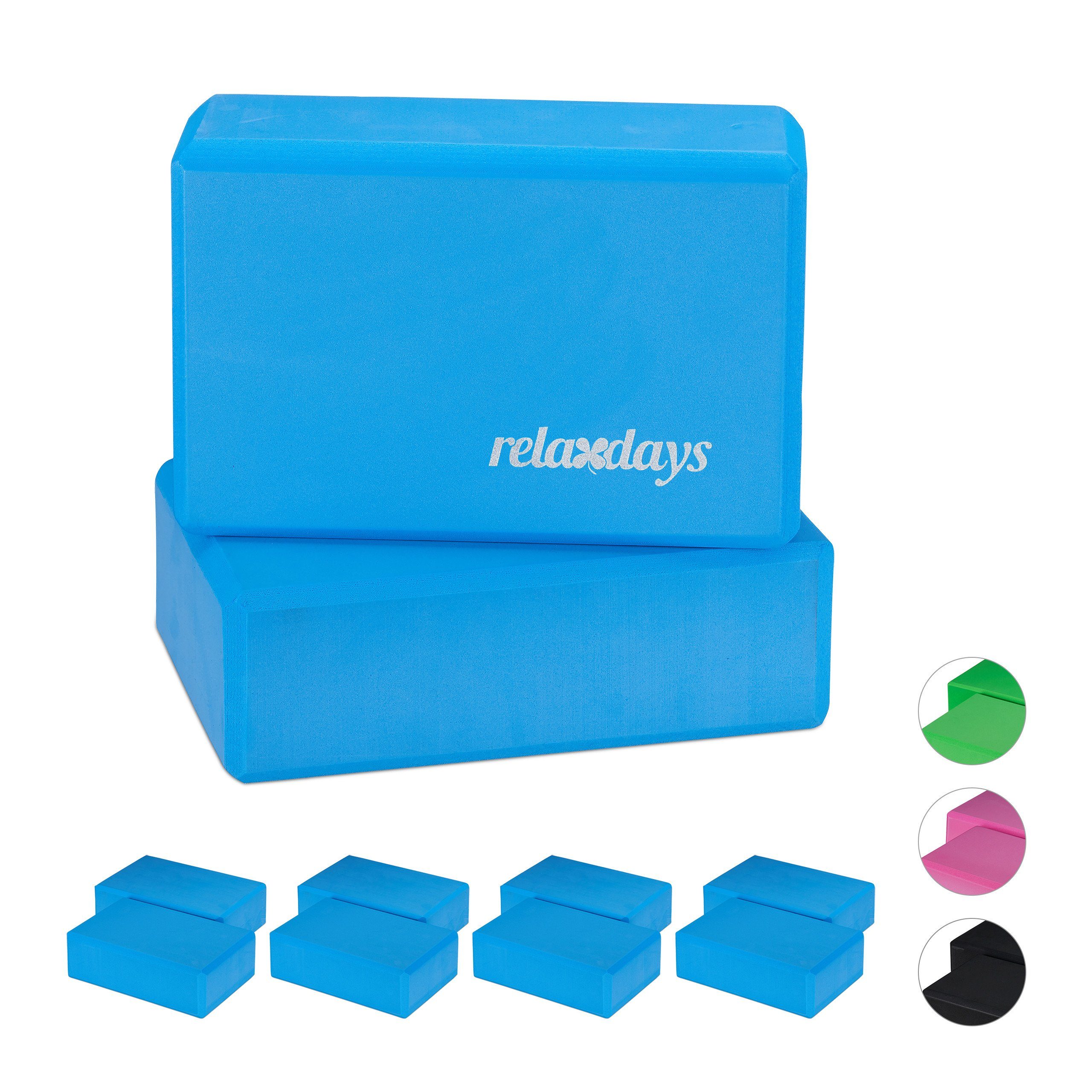 Yogablock 10 x Yogablock blau