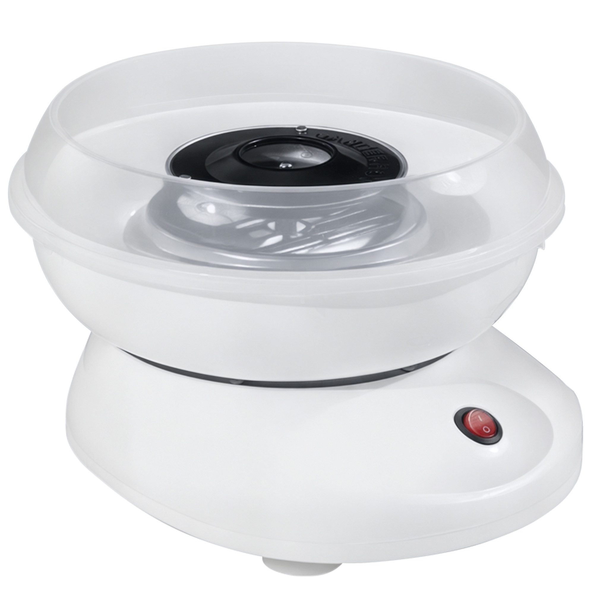 Novzep Zuckerwattemaschine Zuckerwattemaschine für Zuhause Cotton Candy Machine, mit Stäbchen&Messlöffel Höhe 18 cm 550W für Kinderfest, Geburtstag