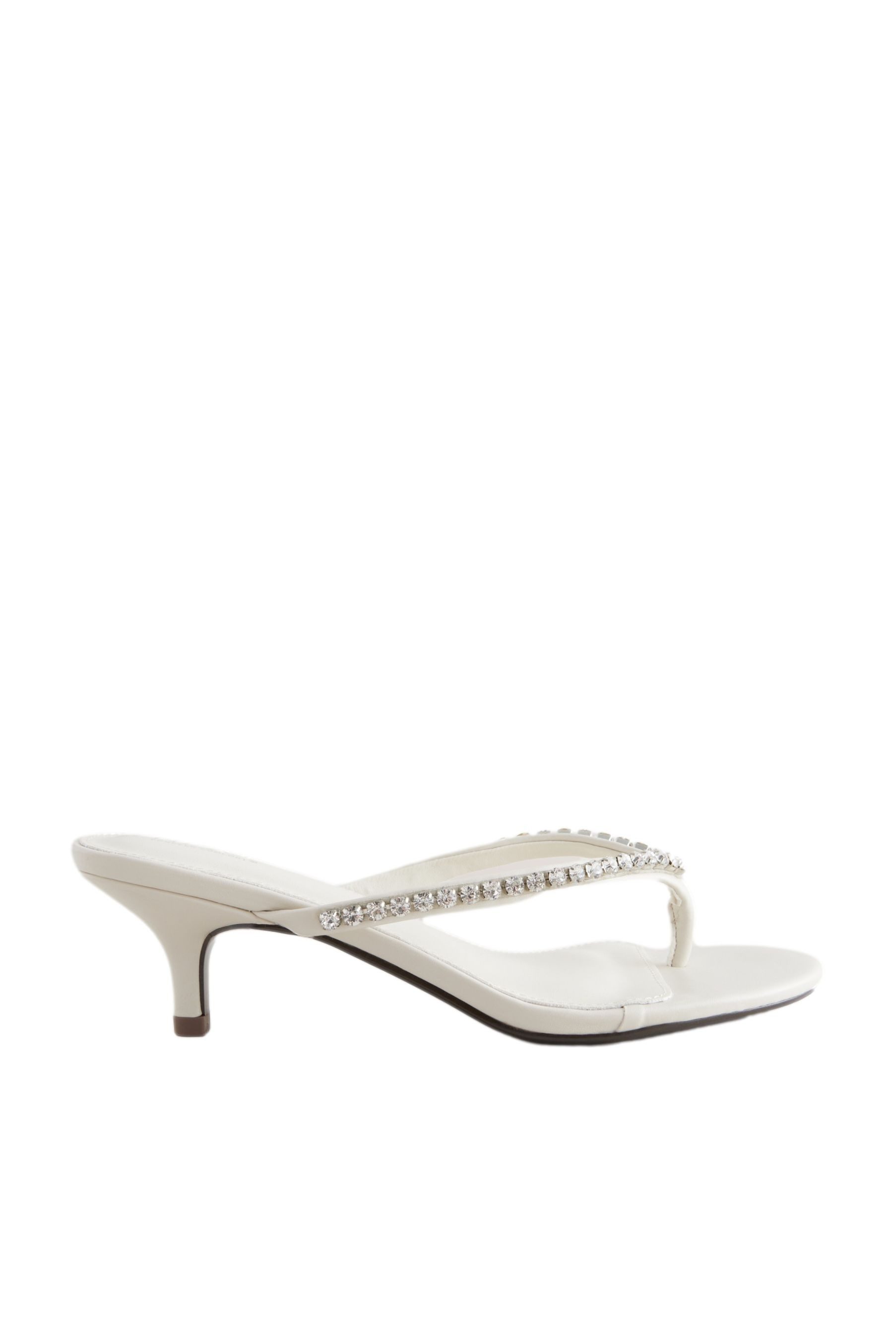 Next Forever Comfort® Pfennigabsatz-Zehentrenner Pantolette (1-tlg)